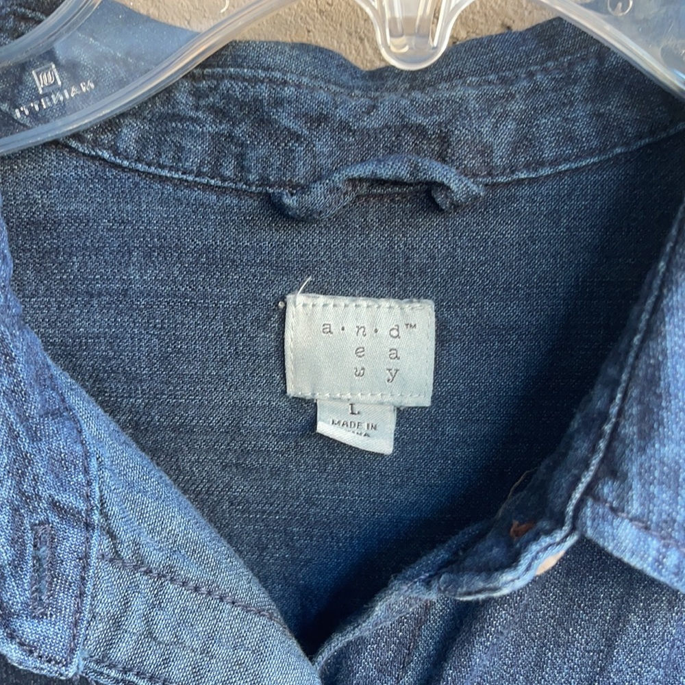 A new day denim dress large - Picture 4 of 10